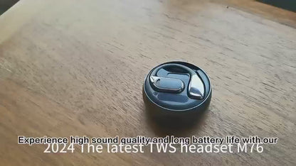 True Wireless Earbuds OWS Aluminum Alloy Waterproof Sports Over Earhooks Earphone Touch Control TWS Headphones OEM ODM